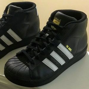 Kids Adida High Top Shoes